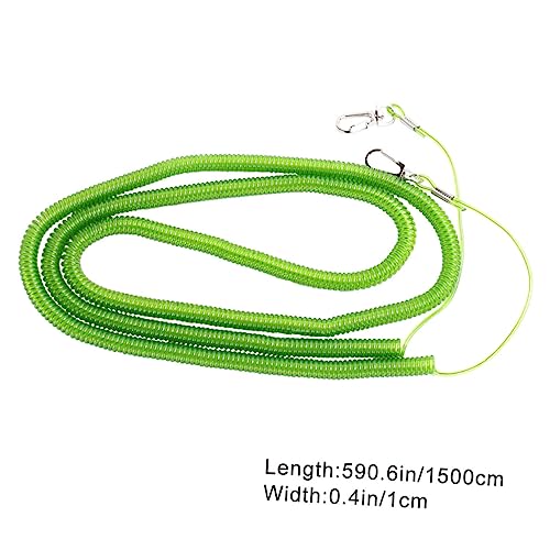 KOMBIUDA Parrot Trainingsleine Elastische Bissfeste Vogel Fußkette für Outdoor Fluggeschirr Robustes Kunststoff Stahlseil Geeignet für Papageien und Wellensittiche Farbe Zufällige Farbe KOMBIUDA Parrot Trainingsleine Elastische Bissfeste Vogel Fußkette für Outdoor Fluggeschirr Robustes Kunststoff Stahlseil Geeignet für Papageien und Wellensittiche Farbe Zufällige Farbe von KOMBIUDA