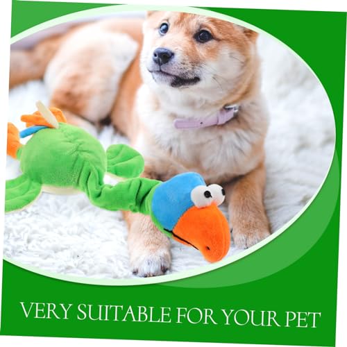 KOMBIUDA Plüsch Kauspielzeug für Hunde Interaktives Beißspielzeug Stressabbauendes Lernspielzeug mit Zahnpflegefunktion Geeignet für Kleine und Große Hunde Sicheres Kuscheltier von KOMBIUDA