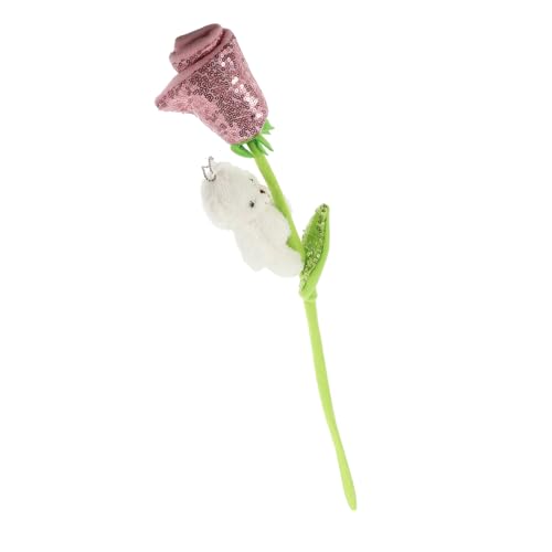KOMBIUDA Plüschrose mit Stoffbär Künstliche Rosenblume Zartem Dekorativer Blumenbär für Valentinstag Langlebige und Allergikerfreundliche Vase oder Wohnraumdeko KOMBIUDA Plüschrose mit Stoffbär Künstliche Rosenblume Zartem Dekorativer Blumenbär für Valentinstag Langlebige und Allergikerfreundliche Vase oder Wohnraumdeko von KOMBIUDA