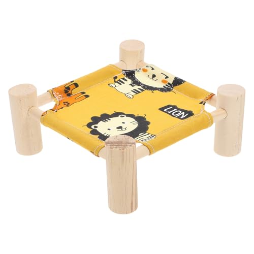 KOMBIUDA Premium Hamster Hängematte aus Langlebigem Material Atmungsaktives Kleintierbett für Hamster Meerschweinchen Igel und Nager Abnehmbar und Leicht zu Reinigen für Käfig und Zuhause von KOMBIUDA