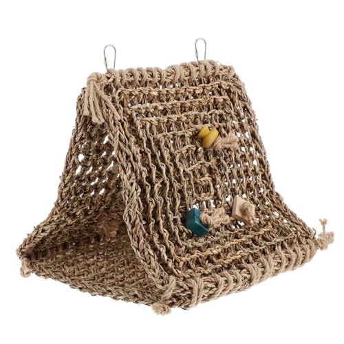 KOMBIUDA Rattan Vogelhängematte Hängendes Nest Vogelbett Für Papageien Wellensittiche Kleintiere Rustikales Schlafbett Einfach Aufzuhängen Platzsparend Und Attraktiv KOMBIUDA Rattan Vogelhängematte Hängendes Nest Vogelbett Für Papageien Wellensittiche Kleintiere Rustikales Schlafbett Einfach Aufzuhängen Platzsparend Und Attraktiv von KOMBIUDA