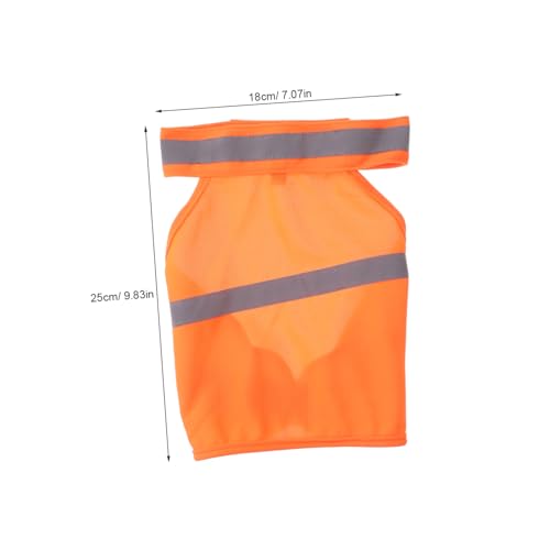 KOMBIUDA Reflektierende Hundesicherheitsweste Verstellbar Atmungsaktiv für Jogging Outdoor Fluoreszierend Orange S Leichte und Strapazierfähige Sommerkleidung für Hunde KOMBIUDA Reflektierende Hundesicherheitsweste Verstellbar Atmungsaktiv für Jogging Outdoor Fluoreszierend Orange S Leichte und Strapazierfähige Sommerkleidung für Hunde von KOMBIUDA