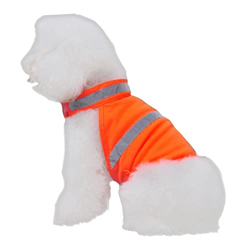 KOMBIUDA Reflektorweste für Hunde Fluoreszierend Orange Atmungsaktiv Leicht Sicher für Joggen Wandern Outdoor Aktivitäten KOMBIUDA Reflektorweste für Hunde Fluoreszierend Orange Atmungsaktiv Leicht Sicher für Joggen Wandern Outdoor Aktivitäten von KOMBIUDA