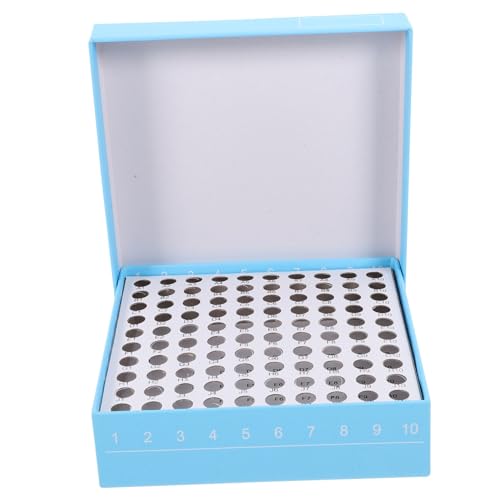KOMBIUDA Röhrchenbox Stapelbar Gefrierschrank Mit Wannenbehälter Mikrozentrifugenröhrchenhalter Reagenzglashalter Gestell Röhrchenaufbewahrungshalter Aufbewahrungsröhrchen KOMBIUDA Röhrchenbox Stapelbar Gefrierschrank Mit Wannenbehälter Mikrozentrifugenröhrchenhalter Reagenzglashalter Gestell Röhrchenaufbewahrungshalter Aufbewahrungsröhrchen von KOMBIUDA