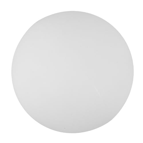 KOMBIUDA Runde Lampenschirm aus Kunststoff Kleine Runde Lichtabdeckung für Decken und Pendelleuchte Vielseitig Einsetzbar als Bad und Schreibtischlampe Einfache Montage für Wohn und von KOMBIUDA