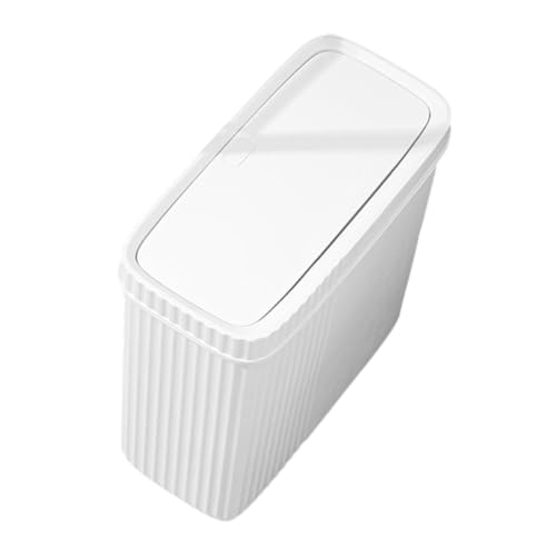 KOMBIUDA Schlanker Plastikmülleimer Aus Pp-material Einfacher Abfallbehälter Für Küche Badezimmer Schlafzimmer Büro Haushalt Vielseitig Einsetzbar KOMBIUDA Schlanker Plastikmülleimer Aus Pp-material Einfacher Abfallbehälter Für Küche Badezimmer Schlafzimmer Büro Haushalt Vielseitig Einsetzbar von KOMBIUDA