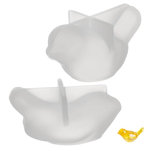 KOMBIUDA 2stücke Diy Kristall Epoxid Silikonform Kreative Vogelornamente Gießform Für Bastelprojekte Niedliche Und Praktische Vogel Modelle von KOMBIUDA