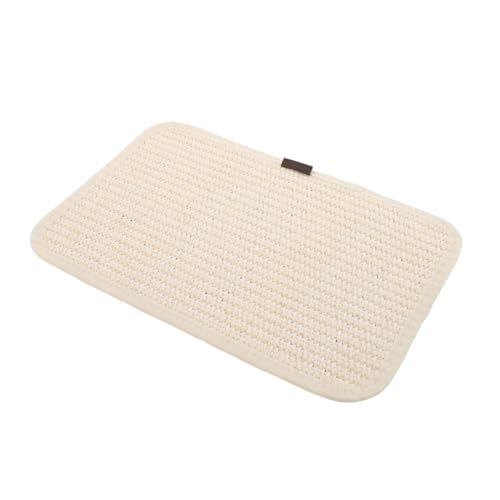 KOMBIUDA Sisal Katzen Kratzmatte rutschfest Langlebig Natürlicher Kratzschutz für Sofa Stuhl und Teppich Kratzfeste Möbelmatte als Katzenschutz Vielseitig und Einfach zu Montieren von KOMBIUDA