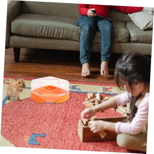 KOMBIUDA Stabiles Hamster Badezimmer aus Transparentem Pflegeleichtes Sandbad für Hamster Rennmäuse und Mäuse Langlebig und Geruchlos Praktisches Kleintier badehaus KOMBIUDA Stabiles Hamster Badezimmer aus Transparentem Pflegeleichtes Sandbad für Hamster Rennmäuse und Mäuse Langlebig und Geruchlos Praktisches Kleintier badehaus von KOMBIUDA