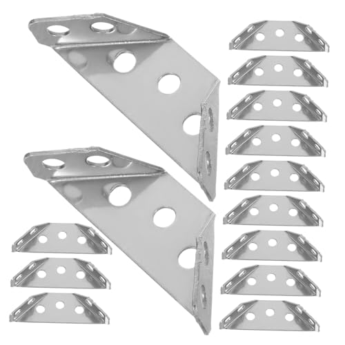 KOMBIUDA Teiliges Edelstahl Dreieck-eckverbinder mit Schrauben Schwere Winkelverbinder für Möbel Stabilisierende Eckhalterungen für Holzregale Schränke Tische und Stühle Langlebig und KOMBIUDA Teiliges Edelstahl Dreieck-eckverbinder mit Schrauben Schwere Winkelverbinder für Möbel Stabilisierende Eckhalterungen für Holzregale Schränke Tische und Stühle Langlebig und von KOMBIUDA