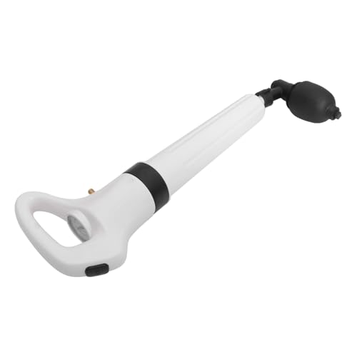 KOMBIUDA Toilettenpömpel Weiß Praktischer Abflussreiniger für Bad Effizientes Verstopfungswerkzeug Geeignet für Küche Dusche Waschbecken Langlebiges Material Vielseitig Einsetzbar von KOMBIUDA