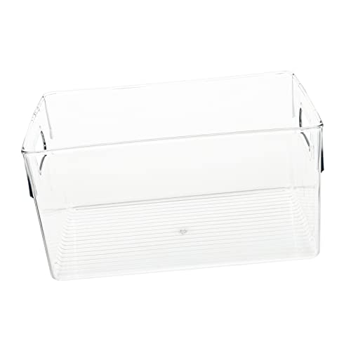 KOMBIUDA Transparente Aufbewahrungsbox mit Tragegriff Vielseitiger Buch und Organizer Stapelbarer für Kinderzimmer Büro Klassenzimmer und Zuhause KOMBIUDA Transparente Aufbewahrungsbox mit Tragegriff Vielseitiger Buch und Organizer Stapelbarer für Kinderzimmer Büro Klassenzimmer und Zuhause von KOMBIUDA