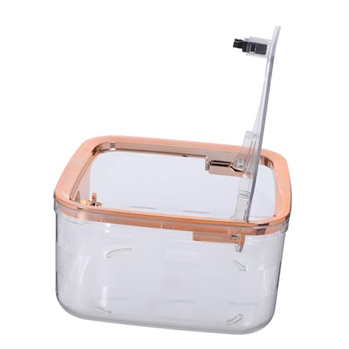 KOMBIUDA Transparenter Mini Tischabfalleimer mit Druckdeckel Kleiner Kunststoff Desktop Mülleimer Multifunktional als Müll und Aufbewahrungsbox Hygienisch Platzsparend für Büro Küche Bad KOMBIUDA Transparenter Mini Tischabfalleimer mit Druckdeckel Kleiner Kunststoff Desktop Mülleimer Multifunktional als Müll und Aufbewahrungsbox Hygienisch Platzsparend für Büro Küche Bad von KOMBIUDA