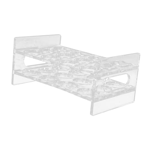 KOMBIUDA Transparenter Shotglashalter Rund Reihen Fächer Robuster Becherhalter für Spirituosen Praktischer Aufbewahrungsträger für Bar Party Küche Geschenkidee KOMBIUDA Transparenter Shotglashalter Rund Reihen Fächer Robuster Becherhalter für Spirituosen Praktischer Aufbewahrungsträger für Bar Party Küche Geschenkidee von KOMBIUDA