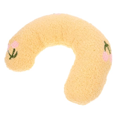 KOMBIUDA U förmiges Katzenkissen Gelb Waschbares Kuschelkissen für Katzen und Kätzchen Multifunktionales Haustierkissen für Behaglichkeit und Tiefschlaf KOMBIUDA U förmiges Katzenkissen Gelb Waschbares Kuschelkissen für Katzen und Kätzchen Multifunktionales Haustierkissen für Behaglichkeit und Tiefschlaf von KOMBIUDA