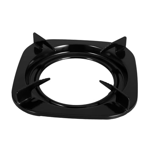 KOMBIUDA Universeller Wok Halter für Gasherd Rutschfester Kochgeschirrständer Gusseisen für Sicheres Kochen Stabiler Wok Rack für Verschiedene Haushaltsmodelle von KOMBIUDA