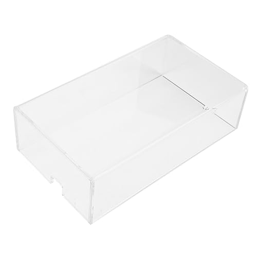 KOMBIUDA Transparente Acryl-mausabdeckung Schutzgehäuse Für Computermaus Staubdicht Langlebig Praktische Abdeckung Für Schreibtisch Homeoffice von KOMBIUDA