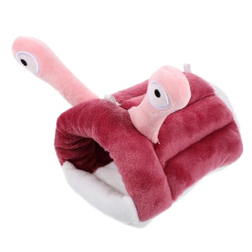 KOMBIUDA Warmer Hamster Kleintier Schlafplatz Kuschelig für Meerschweinchen Chinchilla Geeignet Winter Nest Versteck für Kleine Haustiere KOMBIUDA Warmer Hamster Kleintier Schlafplatz Kuschelig für Meerschweinchen Chinchilla Geeignet Winter Nest Versteck für Kleine Haustiere von KOMBIUDA