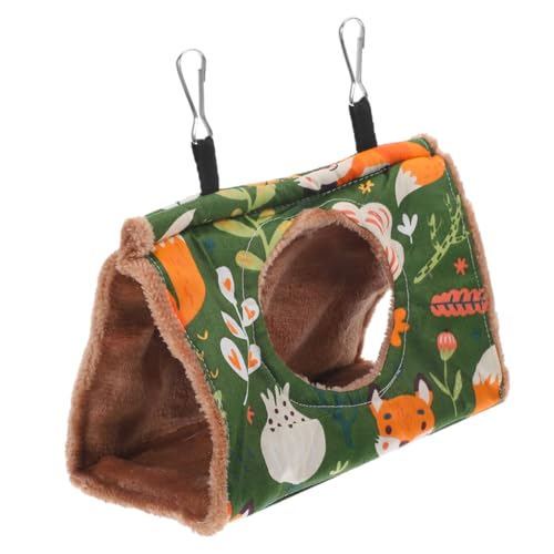 KOMBIUDA Warmer Strapazierfähiger Vogelhaus Hängematte aus Baumwolle Mittelgroßes Nistnest für Papageien und Kleine Haustier Vögel Gemütliches Winter Vogelbett für Drinnen und Draußen von KOMBIUDA