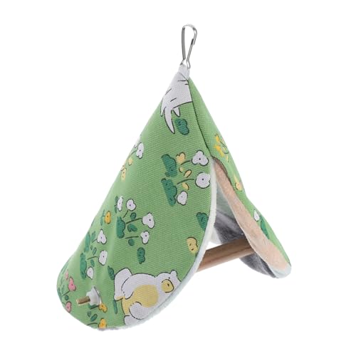 KOMBIUDA Warmes Vogelbett für Wellensittiche und Papageien Isoliertes Kuschelnest Winddichter Abnehmbarer Winter vogelschutz Vielseitiges und Gemütliches Schlafnest von KOMBIUDA