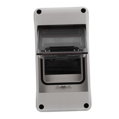 KOMBIUDA Wasserdichte mit Transparentem Klappdeckel Wetterfestes Kunststoffgehäuse Sicherungskasten für Solar Hausinstallation Einfache Montage für Außenbereich und Wohnmobil KOMBIUDA Wasserdichte mit Transparentem Klappdeckel Wetterfestes Kunststoffgehäuse Sicherungskasten für Solar Hausinstallation Einfache Montage für Außenbereich und Wohnmobil von KOMBIUDA