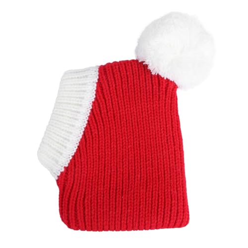 KOMBIUDA Weihnachts Pet Wollmütze Rot Xs Weicher Warmer Haustierhut für Hunde und Welpen Bequeme Festliche Kopfbedeckung für Weihnachten Fotoshooting und Alltag Hautfreundlich und KOMBIUDA Weihnachts Pet Wollmütze Rot Xs Weicher Warmer Haustierhut für Hunde und Welpen Bequeme Festliche Kopfbedeckung für Weihnachten Fotoshooting und Alltag Hautfreundlich und von KOMBIUDA