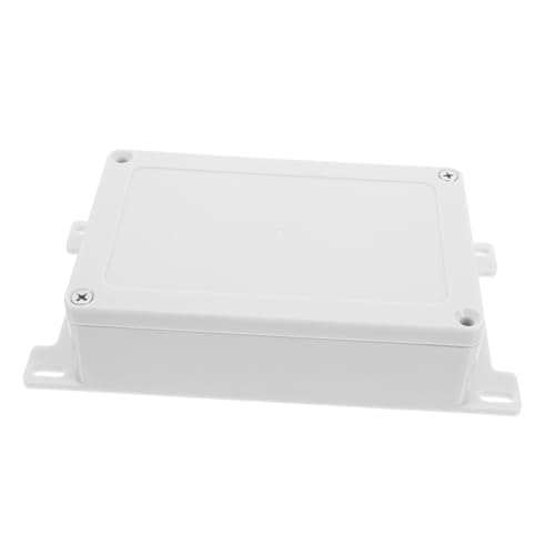 KOMBIUDA Wetterfeste Kunststoff Verteilerdose mit Befestigungsöhrern Robuste Kabelschutzbox für Außenbereich Wasserdichte Elektroanschlussbox zur Sicheren Kabelorganisation von KOMBIUDA