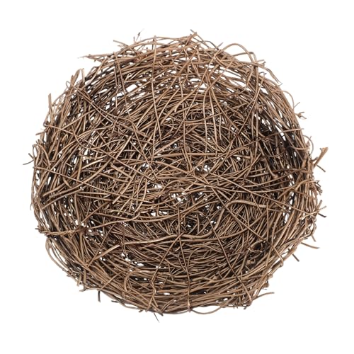 KOMBIUDA das Vogelnest dekoratives Vogelnest Barsch Nester Verschachtelung Vogelnest für Vogelkäfig Vogelnest Requisiten Gefälschtes Vogelnest Vögel Nest Vogelnest zum Basteln Rattan Golden KOMBIUDA das Vogelnest dekoratives Vogelnest Barsch Nester Verschachtelung Vogelnest für Vogelkäfig Vogelnest Requisiten Gefälschtes Vogelnest Vögel Nest Vogelnest zum Basteln Rattan Golden von KOMBIUDA