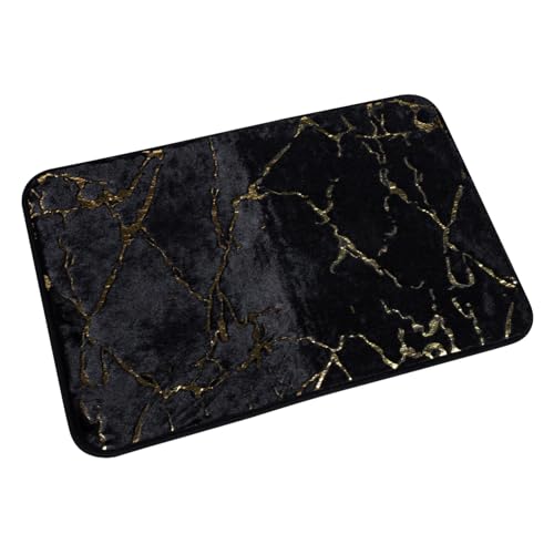 KOMBIUDA rutschfeste Badematte mit Marmor Design Wasserabsorbierender Badvorleger Weicher Boden Teppich für Badezimmer Wc Waschbar und rutschfest für Dusche und Wc Bereich KOMBIUDA rutschfeste Badematte mit Marmor Design Wasserabsorbierender Badvorleger Weicher Boden Teppich für Badezimmer Wc Waschbar und rutschfest für Dusche und Wc Bereich von KOMBIUDA