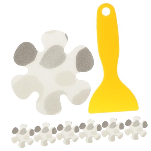KOMBIUDA rutschfeste Badezimmer Aufkleber Selbstklebend Anti rutsch Duschboden Sticker Blumenform Graue Fliesenaufkleber für Dusche Badewanne Sicherheitsschutz KOMBIUDA rutschfeste Badezimmer Aufkleber Selbstklebend Anti rutsch Duschboden Sticker Blumenform Graue Fliesenaufkleber für Dusche Badewanne Sicherheitsschutz von KOMBIUDA