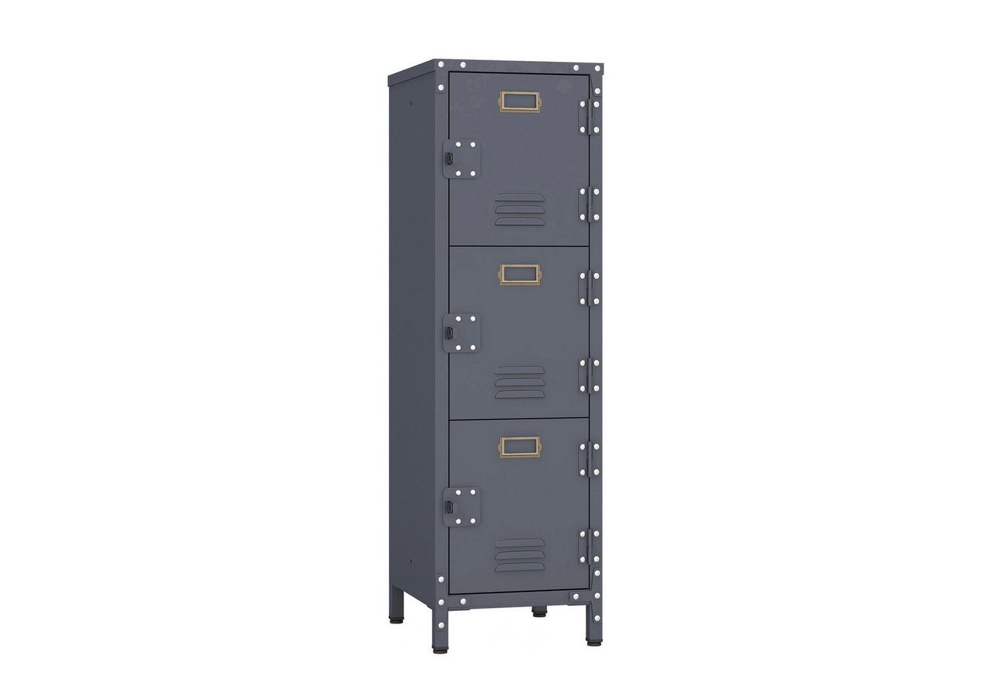 KOMFOTTEU Aktenschrank Metallspind mit verstellbaren Füßen & Kippschutz KOMFOTTEU Aktenschrank Metallspind mit verstellbaren Füßen & Kippschutz von KOMFOTTEU