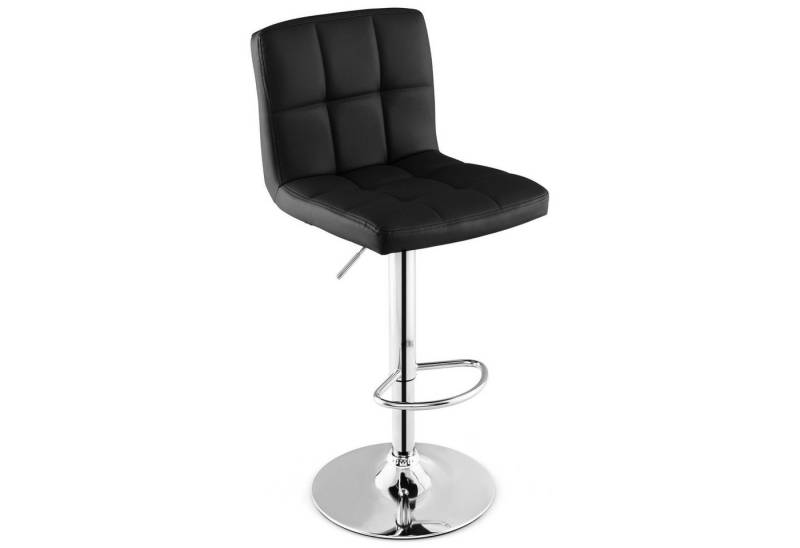 KOMFOTTEU Barhocker (1 St), höhenverstellbar & 360° drehbar, aus Kunstleder von KOMFOTTEU