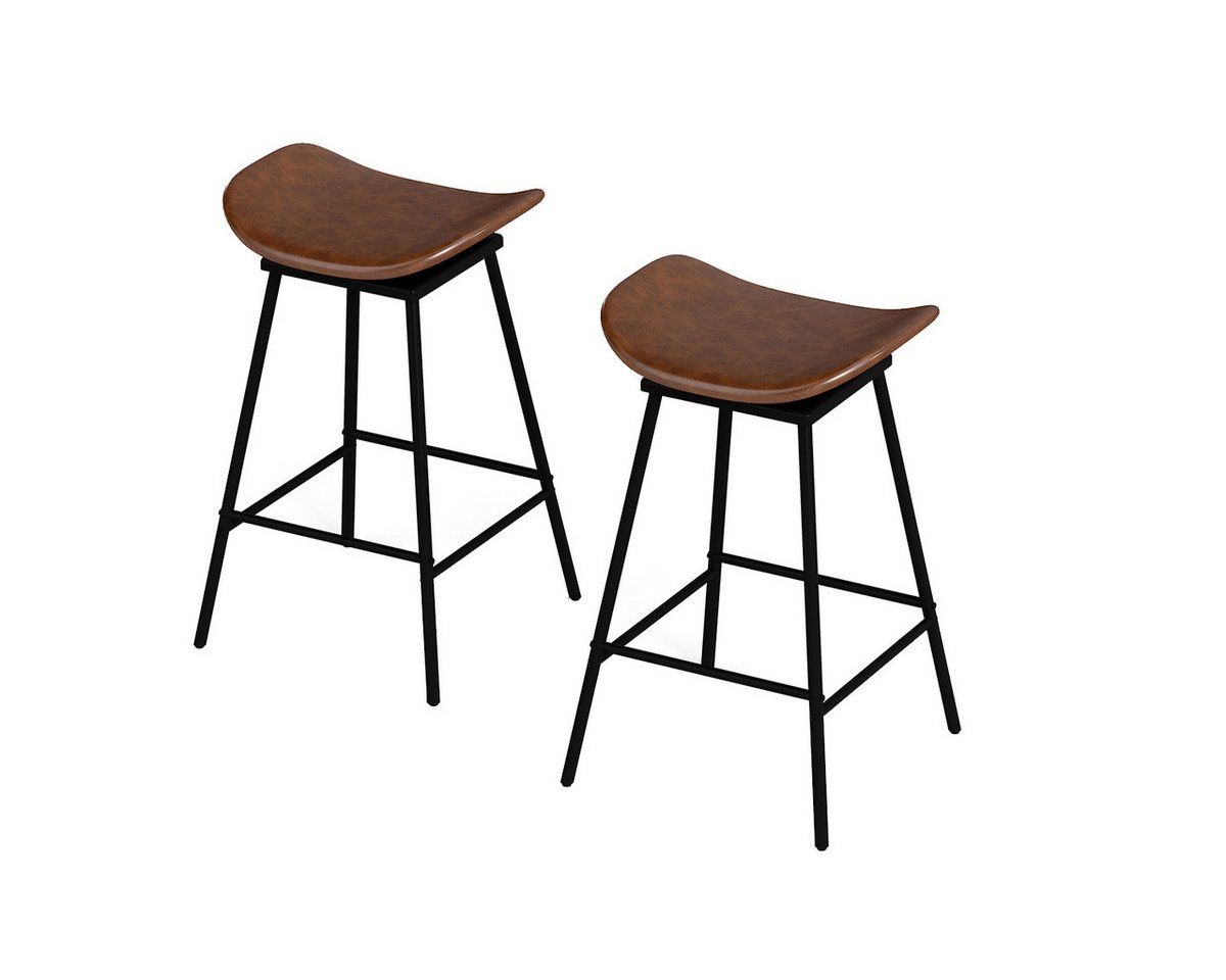 KOMFOTTEU Barhocker (2er Set), Barstuhl Küchenhocker 360° drehbar, Sitzhöhe 71,5 cm von KOMFOTTEU