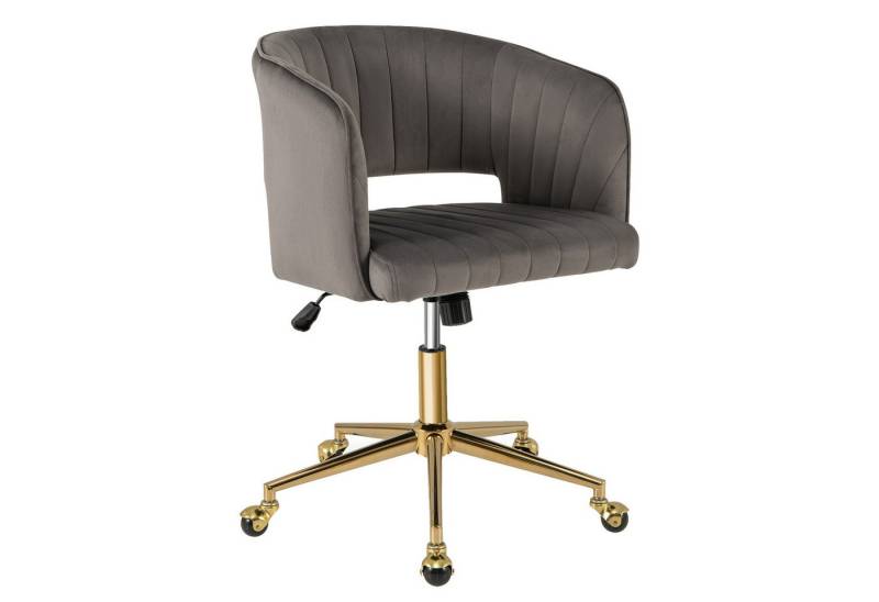 KOMFOTTEU Bürostuhl Drehstuhl höhenverstellbar, mit Rollen & winkelverstellbarer Rückenlehne, Sitzbreite 52cm von KOMFOTTEU