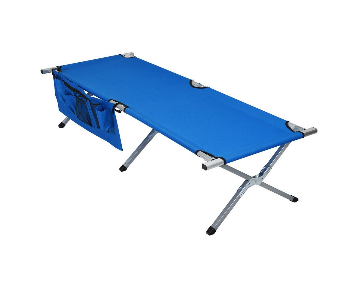 KOMFOTTEU Campingliege Feldbett belastbar bis 130 kg, 190x73 cm von KOMFOTTEU