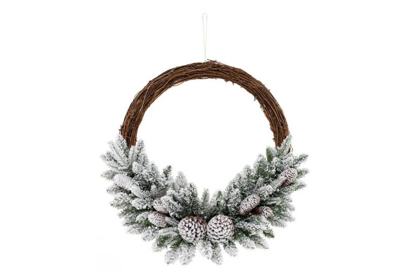 KOMFOTTEU Dekokranz, Weihnachtsdeko mit 35 warmweißen Lichtern KOMFOTTEU Dekokranz, Weihnachtsdeko mit 35 warmweißen Lichtern von KOMFOTTEU