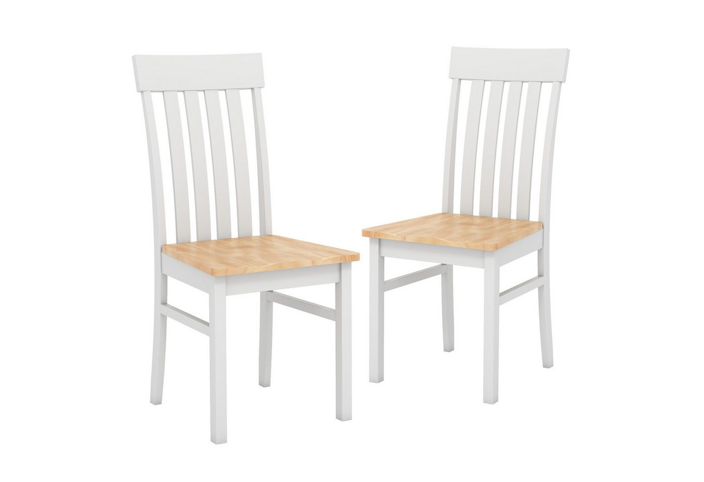 KOMFOTTEU Esszimmerstuhl (2er-Set), Küchenstühle, bis zu 150 kg belastbar von KOMFOTTEU