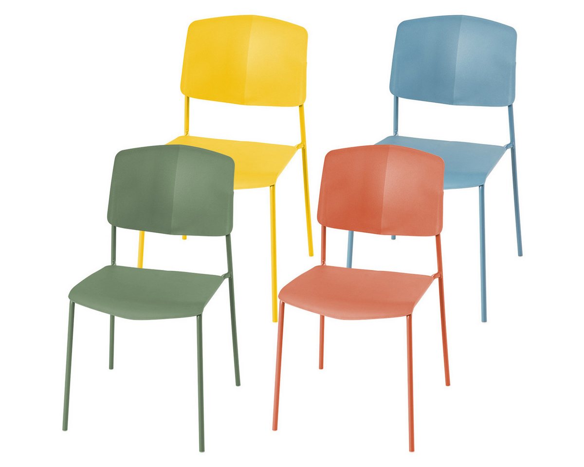 KOMFOTTEU Esszimmerstuhl (4 St), Küchenstühle Bürostühle mit PP-Sitz von KOMFOTTEU