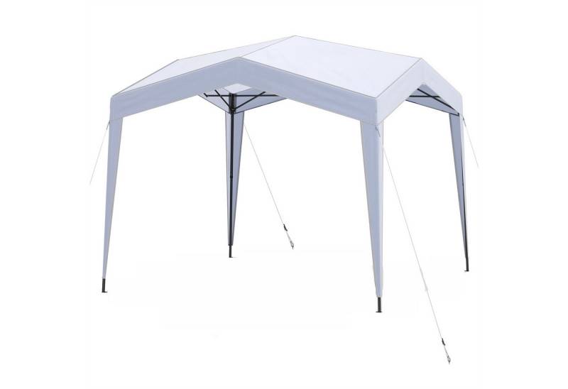KOMFOTTEU Faltpavillon, Gartenpavillon mit 8 Heringe & Portable Rolltasche von KOMFOTTEU