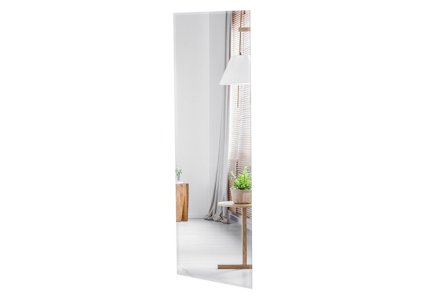 KOMFOTTEU Ganzkörperspiegel Schminkspiegel, 110 cm x 38 cm von KOMFOTTEU