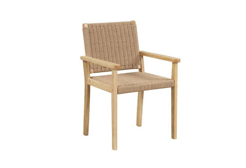 KOMFOTTEU Gartenstuhl Esszimmerstuhl (2er Set), bis zu 180 kg belastbar von KOMFOTTEU