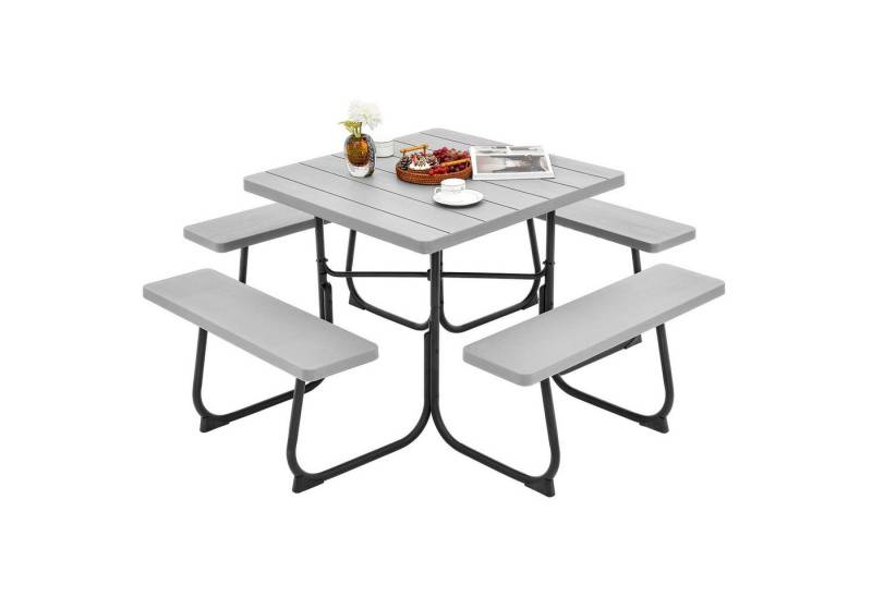 KOMFOTTEU Gartentisch, Picknicktisch Set, für 8 Personen KOMFOTTEU Gartentisch, Picknicktisch Set, für 8 Personen von KOMFOTTEU