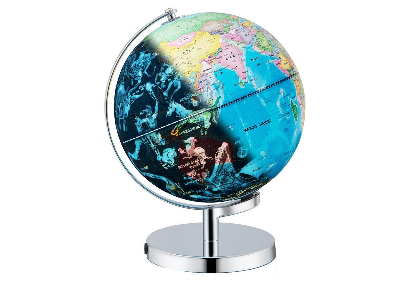 KOMFOTTEU Globus, 88 Sternbildern & Nachtlicht, dekorativer Tischglobus mit Ständer KOMFOTTEU Globus, 88 Sternbildern & Nachtlicht, dekorativer Tischglobus mit Ständer von KOMFOTTEU