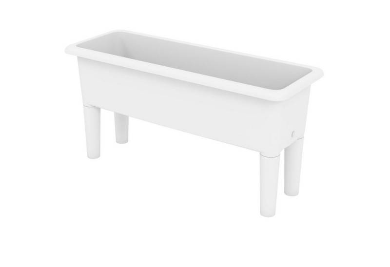 KOMFOTTEU Hochbeet (2er Set), 29L Gartenbeet mit Abflusslöcher & abnehmbaren Beinen von KOMFOTTEU