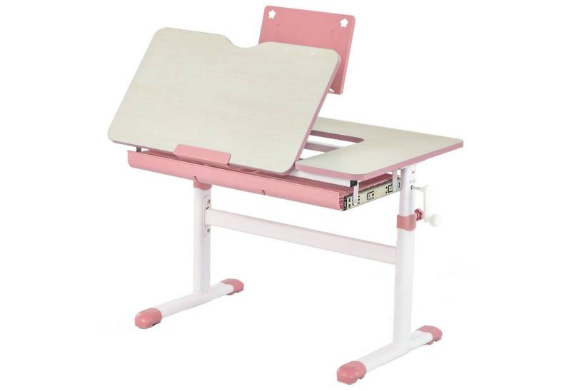 KOMFOTTEU Kinderschreibtisch, mit verstellbarer Tischplatte & Bücherständer KOMFOTTEU Kinderschreibtisch, mit verstellbarer Tischplatte & Bücherständer von KOMFOTTEU