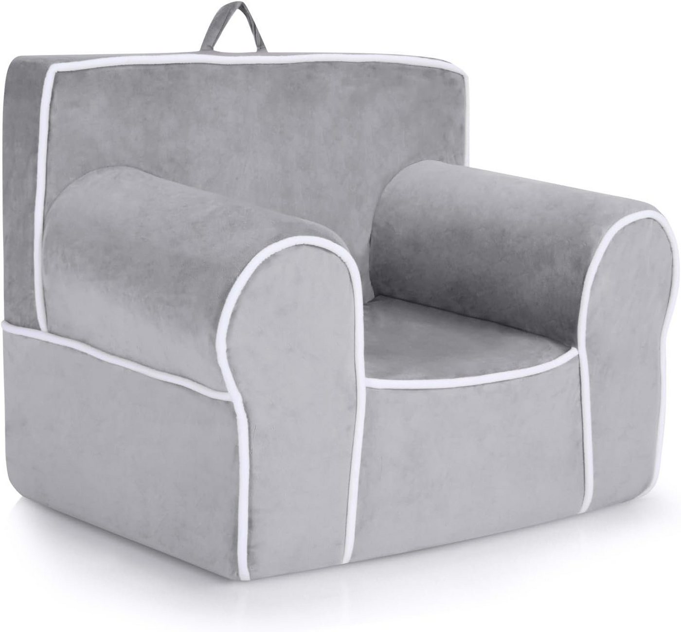 KOMFOTTEU Kindersessel Kindersofa, mit Armlehnen & Rückenlehne, 70 x 44 x 50cm von KOMFOTTEU