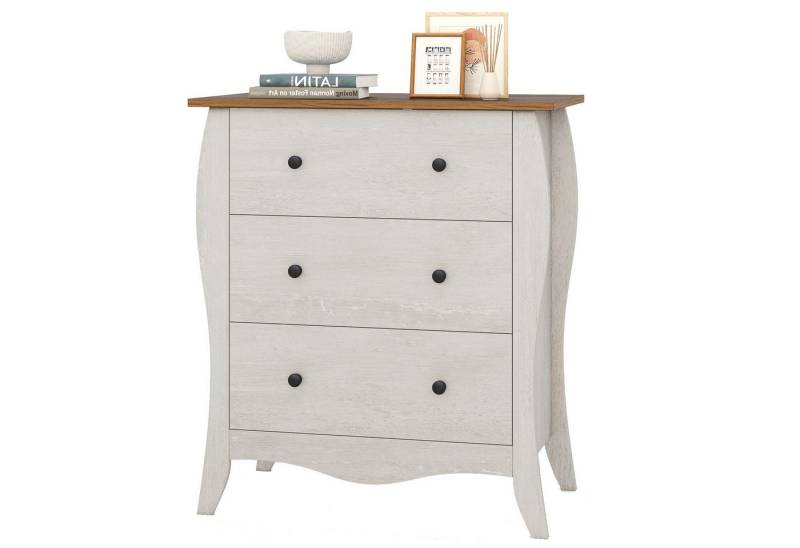 KOMFOTTEU Kommode, Sideboard mit Schubladen aus Stoff von KOMFOTTEU