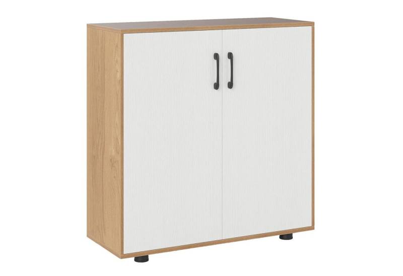 KOMFOTTEU Küchenbuffet Buffetschrank mit 2 Türen, verstellbarem Regal von KOMFOTTEU