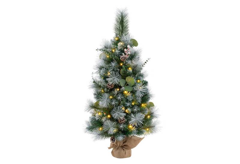 KOMFOTTEU Künstlicher Weihnachtsbaum, Tannenbaum mit Timer & 30 warmweißen LED-Lichtern KOMFOTTEU Künstlicher Weihnachtsbaum, Tannenbaum mit Timer & 30 warmweißen LED-Lichtern von KOMFOTTEU