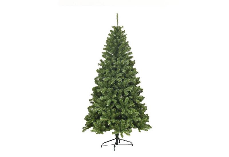 KOMFOTTEU Künstlicher Weihnachtsbaum PVC, Tannen, mit Metallständer & 928 Spitzen, 180cm von KOMFOTTEU